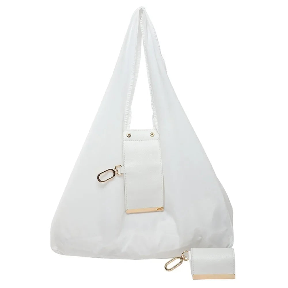 Compact keychain bag, foldable and portable, mini bag