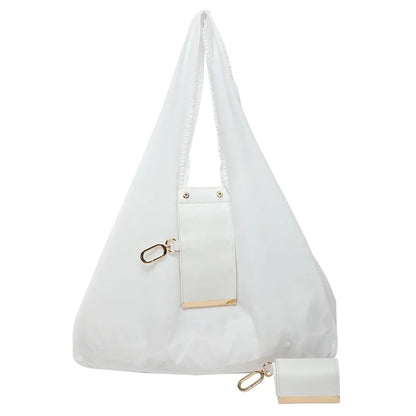 Compact keychain bag, foldable and portable, mini bag