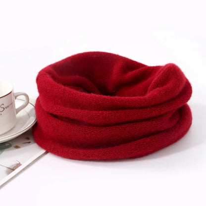 Cozy Merino Wool Face Mask and Winter Scarf Set